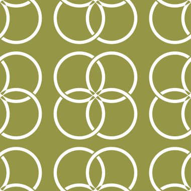 Zeytin yeşili geometrik süsleme. Web, Tekstil ve duvar kağıtları için seamless modeli