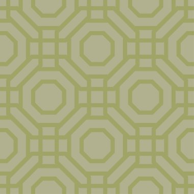 Zeytin yeşili geometrik yazdır. Web, Tekstil ve duvar kağıtları için seamless modeli