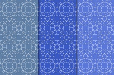 Mavi geometrik dikey Dikişsiz desen web, Tekstil ve duvar kağıtları için