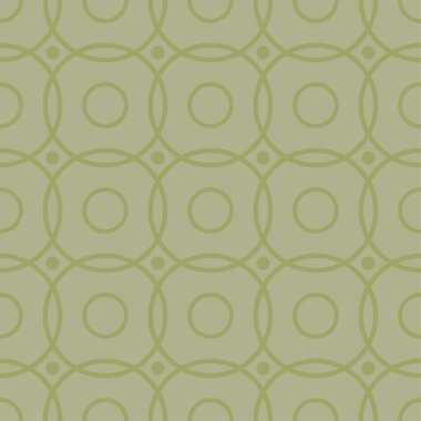 Zeytin yeşili geometrik seamless modeli web, Tekstil ve duvar kağıtları için