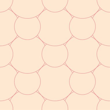 Geometrik süsleme. Kırmızı ve bej seamless modeli web, Tekstil ve duvar kağıtları için