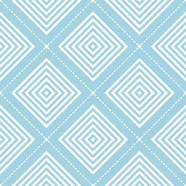 Geometrik süsleme. Lacivert ve beyaz seamless modeli web, Tekstil ve duvar kağıtları için