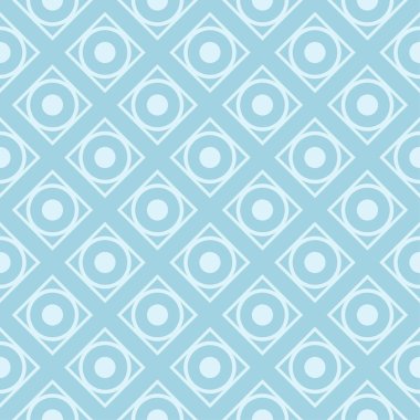 Işık mavi geometrik baskı. Web, Tekstil ve duvar kağıtları için seamless modeli