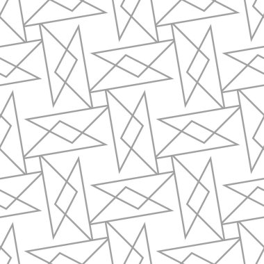 Işık gri geometrik sorunsuz süsleme. Web, Tekstil ve duvar kağıtları için seamless modeli