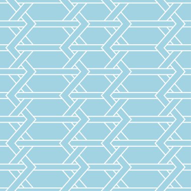 Geometrik süsleme. Lacivert ve beyaz seamless modeli web, Tekstil ve duvar kağıtları için