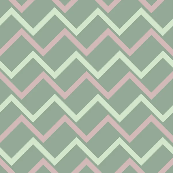 幾何学的なシームレス パターン オリーブ グリーンの背景壁紙 織物および生地の淡いピンクの要素に — ストックベクタ