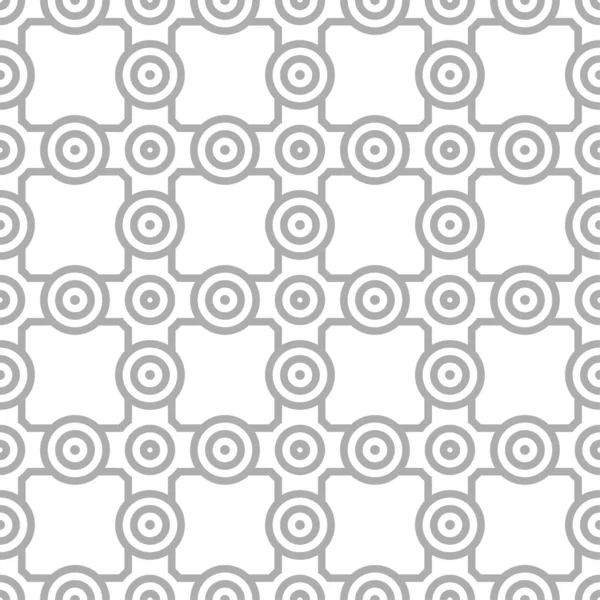 Geometrické Šedé Bílé Abstraktní Vzor Bezešvé Pozadí Pro Tapety Textilní — Stockový vektor