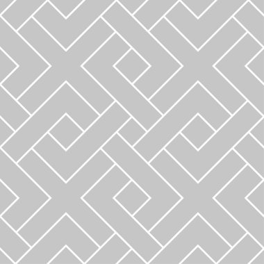 Geometrik yazıcı gri ve beyaz. Web, Tekstil ve duvar kağıtları için seamless modeli