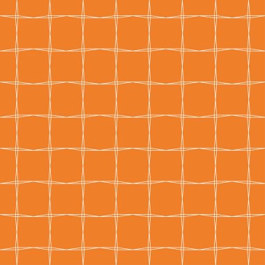 Turuncu geometrik süsleme. Web, Tekstil ve duvar kağıtları için seamless modeli