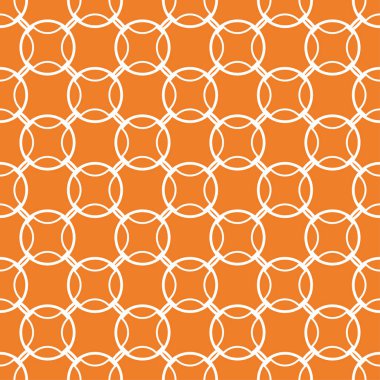 Turuncu geometrik seamless modeli web, Tekstil ve duvar kağıtları için