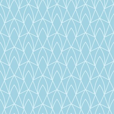 Hafif mavi geometrik süsleme. Web, Tekstil ve duvar kağıtları için seamless modeli
