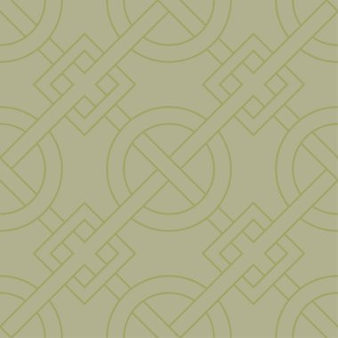Geometrik süsleme. Zeytin yeşili seamless modeli web, Tekstil ve duvar kağıtları için