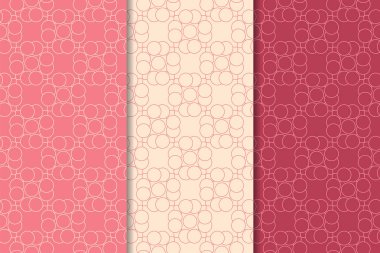 Kiraz kırmızı geometrik dikey Dikişsiz desen web, Tekstil ve duvar kağıtları için