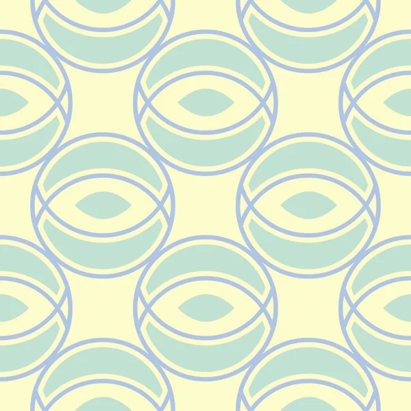 ベージュ色の幾何学的なシームレス パターン テキスタイル 生地の薄い背景 — ストックベクタ
