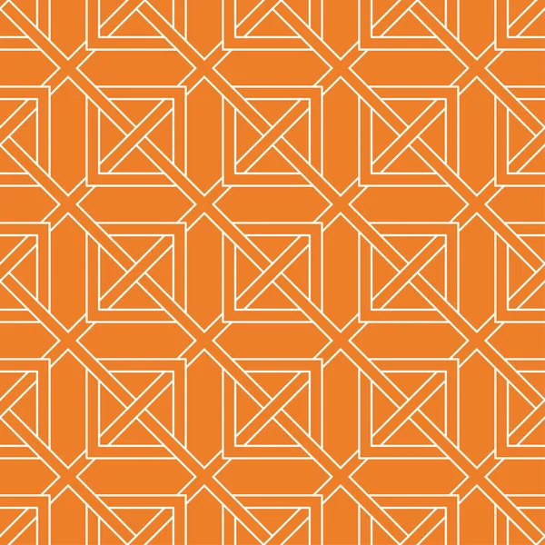 Orange Geometrisches Design Nahtloses Muster Für Web Textilien Und Tapeten — Stockvektor