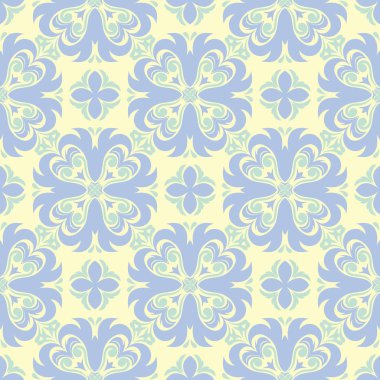 Çiçek bej renkli kesintisiz arka. Duvar kağıtları ve Tekstil için