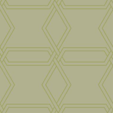 Geometrik süsleme. Zeytin yeşili seamless modeli web, Tekstil ve duvar kağıtları için