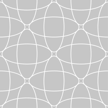 Gri ve beyaz geometrik süsleme. Web, Tekstil ve duvar kağıtları için seamless modeli