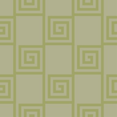 Zeytin yeşili geometrik süsleme. Web, Tekstil ve duvar kağıtları için seamless modeli