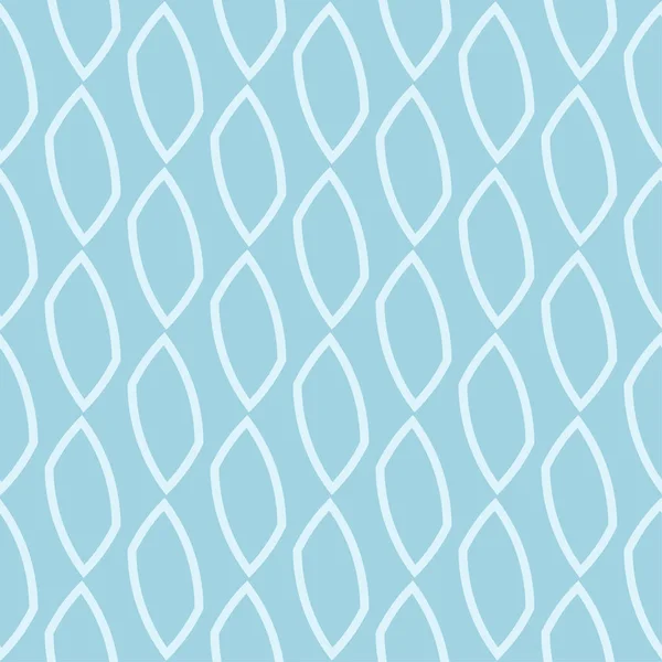 Hellblaue Geometrische Ornamente Nahtloses Muster Für Web Textilien Und Tapeten — Stockvektor