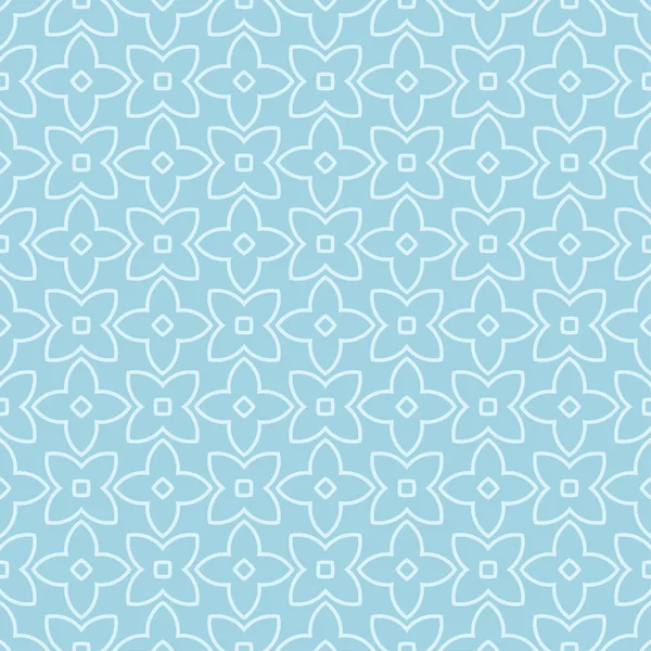 Hafif mavi geometrik süsleme. Web, Tekstil ve duvar kağıtları için seamless modeli