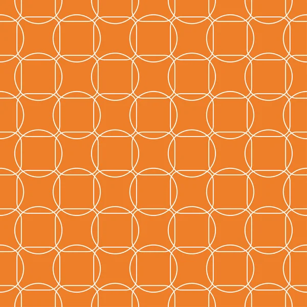 Patrón Geométrico Sin Costura Naranja Para Tela Textil Fondos Pantalla — Vector de stock