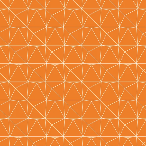 Orange Geometrisches Ornament Nahtloses Muster Für Web Textilien Und Tapeten — Stockvektor