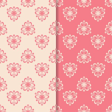 Çiçek renkli kesintisiz desenleri. Arka plan duvar kağıtları için çiçeğe elemanları ile.