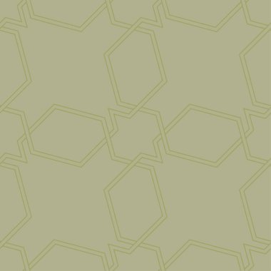 Zeytin yeşili geometrik süsleme. Web, Tekstil ve duvar kağıtları için seamless modeli