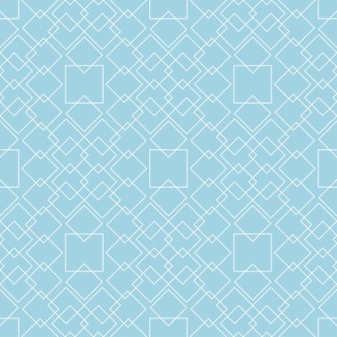 Lacivert geometrik süsleme. Web, Tekstil ve duvar kağıtları için seamless modeli