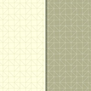 Zeytin yeşili geometrik Dikişsiz desen web, Tekstil ve duvar kağıtları için