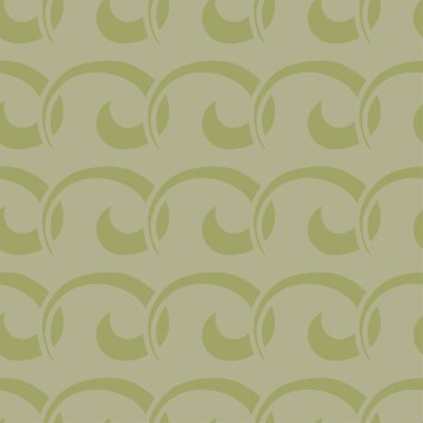 Zeytin yeşili geometrik süsleme. Web, Tekstil ve duvar kağıtları için seamless modeli