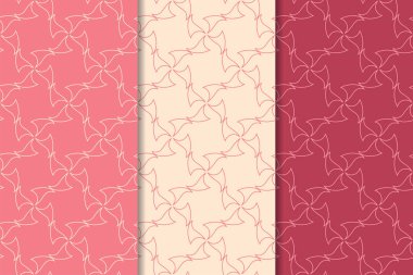 Kiraz kırmızı geometrik dikey Dikişsiz desen web, Tekstil ve duvar kağıtları için