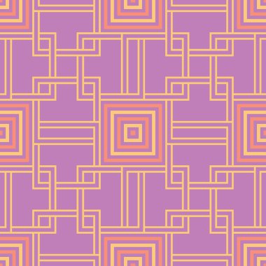 Menekşe Fuşya geometrik seamless modeli. Parlak renkli arka plan duvar kağıtları, Tekstil ve kumaş için