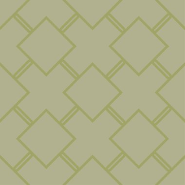 Zeytin yeşili geometrik süsleme. Web, Tekstil ve duvar kağıtları için seamless modeli