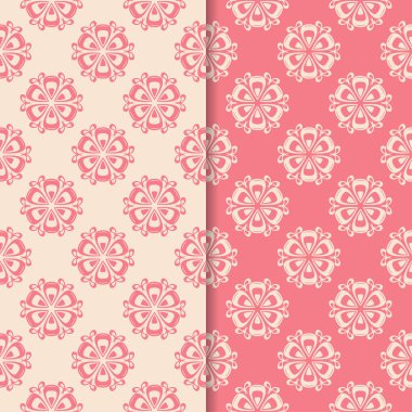 Çiçek renkli kesintisiz desenleri. Arka plan duvar kağıtları için çiçeğe elemanları ile.