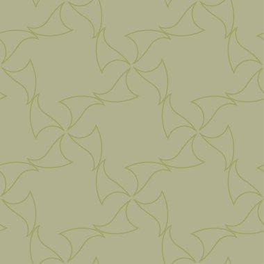 Zeytin yeşili geometrik seamless modeli web, Tekstil ve duvar kağıtları için