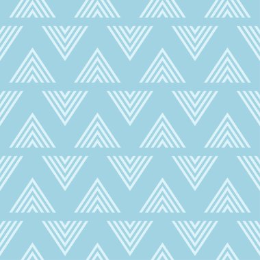 Hafif mavi geometrik seamless modeli web, Tekstil ve duvar kağıtları için