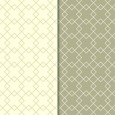 Zeytin yeşili geometrik Dikişsiz desen web, Tekstil ve duvar kağıtları için