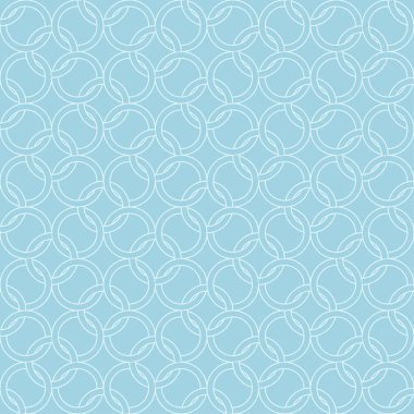 Hafif mavi geometrik süsleme. Web, Tekstil ve duvar kağıtları için seamless modeli