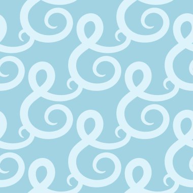 Soyut seamless modeli. Açık mavi ve beyaz renkli Tekstil, duvar kağıtları ve kumaşlar için