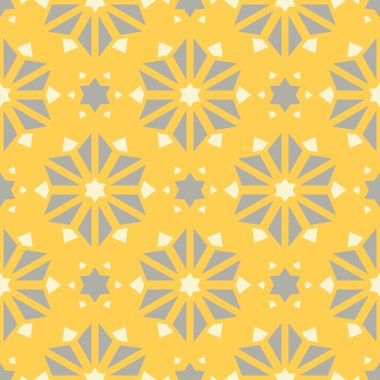 Sarı çiçek seamless modeli. Arka plan duvar kağıtları, Tekstil ve kumaş için çiçek tasarımları ile