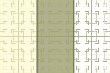 Zeytin yeşili ve beyaz geometrik dikey Dikişsiz desen web, Tekstil ve duvar kağıtları için