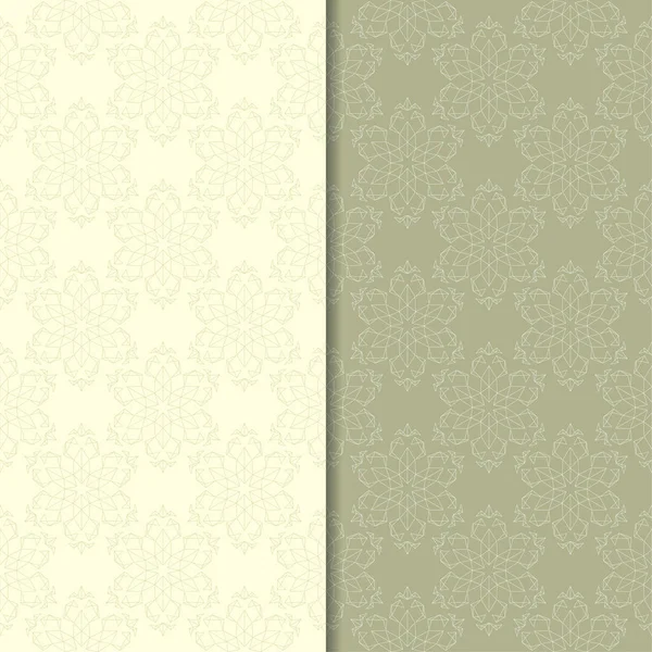 Zeytin yeşili st çiçek kökenden. Tekstil ve duvar kağıtları için dikişsiz desen