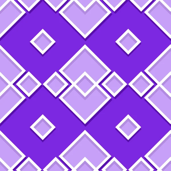 Seamless Geometric Pattern Violet Lilac Design Vector Illustration — Stock Vector