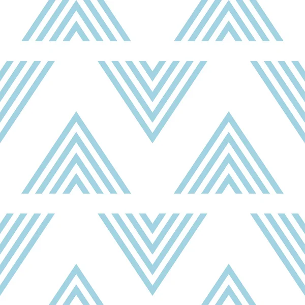 Motif Géométrique Sans Couture Blanc Bleu Pour Toile Textile Papiers — Image vectorielle