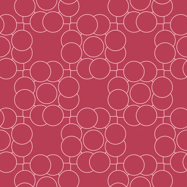 Красный Бледно Розовый Геометрические Бесшовные Рисунки Веб Текстиля Обоев — стоковый вектор