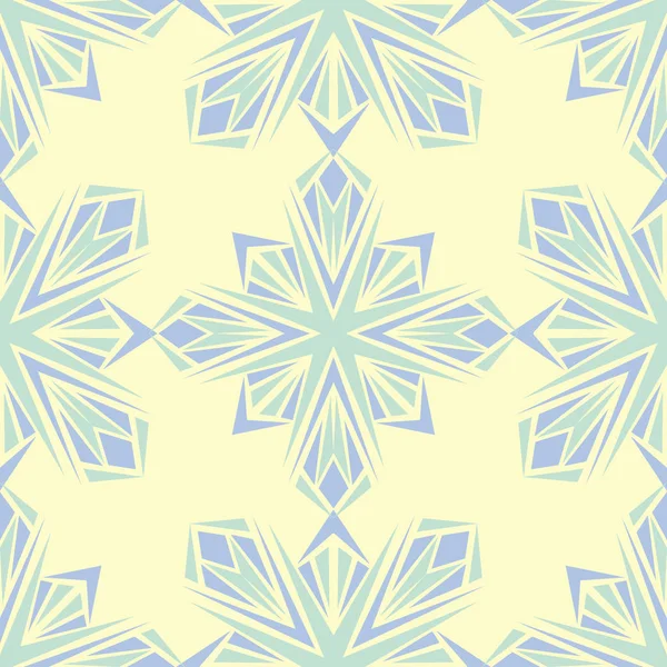 Çiçek desenli sorunsuz arka plan. Bej renkli arka plan duvar kağıtları, Tekstil ve kumaş için mavi ve yeşil ışık çiçek öğeleri ile