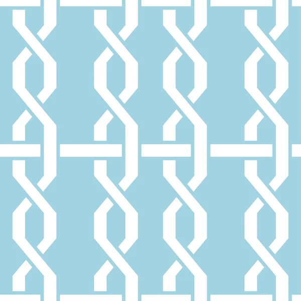 Синий Геометрический Орнамент Бесшовный Узор Веб Текстиля Обоев — стоковый вектор