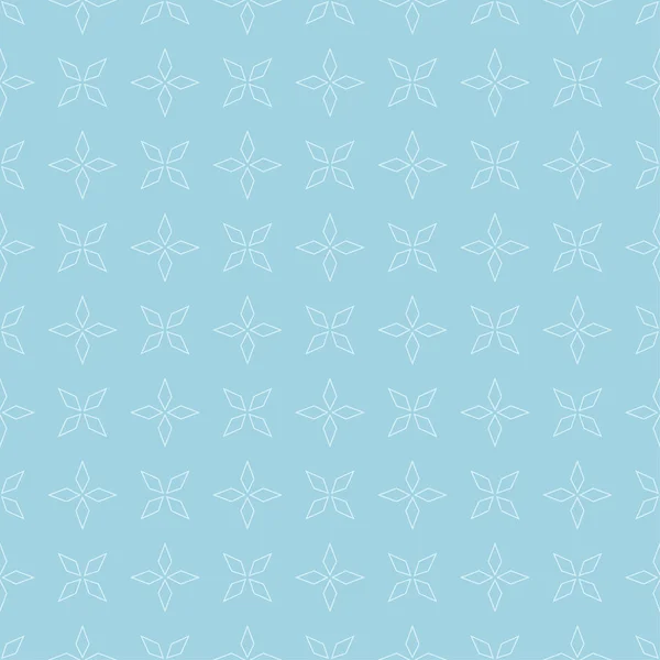 几何装饰品 用于网络 纺织品和墙纸的淡蓝色无缝图案 — 图库矢量图片